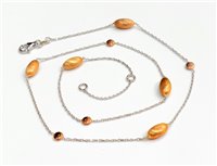 Collana Stocco Gioielli Donna in Oro bianco CL53 - CL53